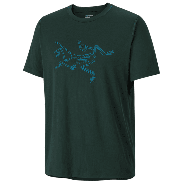 T-shirt a manches courtes Arcteryx Cormac Logo SS Men Dark Jade / Aqua