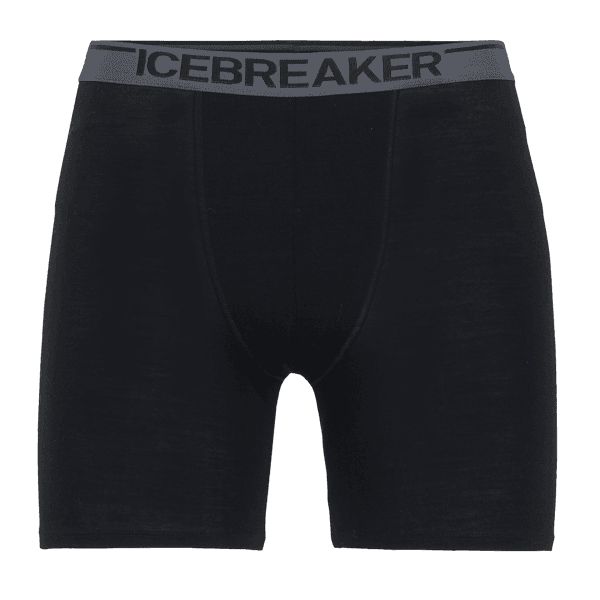 Caleçons Icebreaker Anatomica Long Boxers Men Black