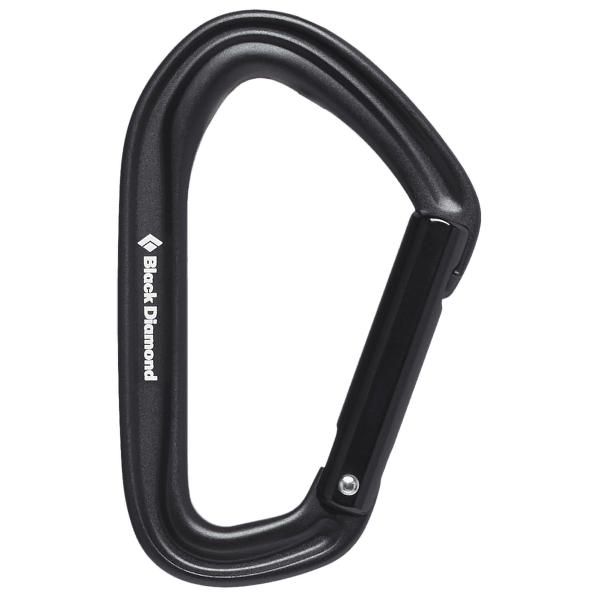 Mousqueton Black Diamond HOTFORGE STRAIGHT GATE Black