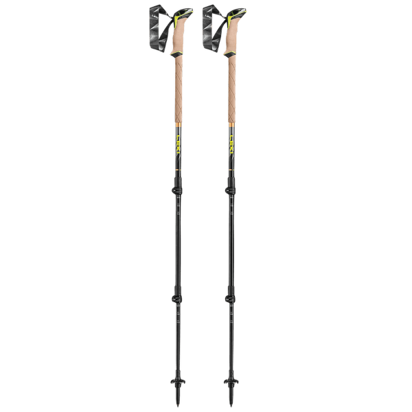 Trou Leki Sherpa dark anthracite-copper-neonyellow