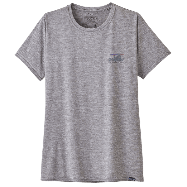 T-shirt a manches courtes Patagonia Cap Cool Daily Graphic Shirt Women 73 Skyline: Feather Grey