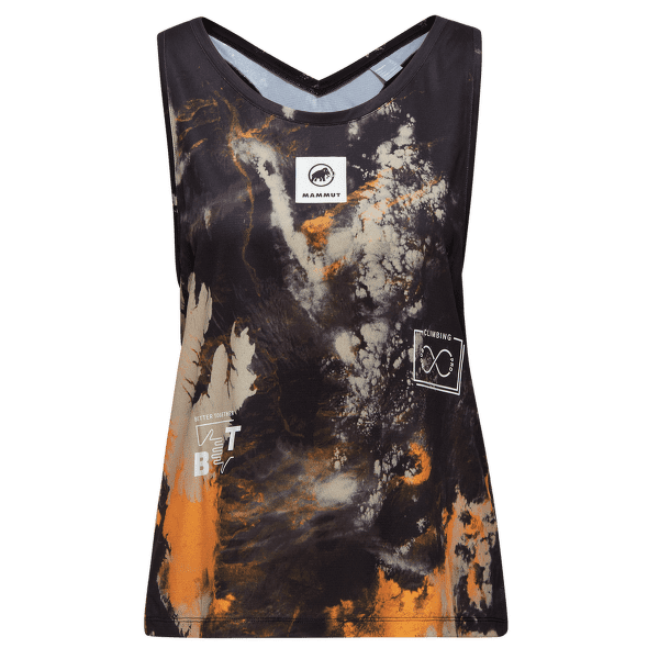Débardeur Mammut Massone Sport Tank Top Sender Women black-tangerine 00711