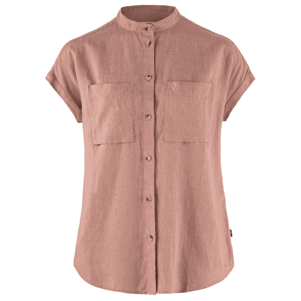 Chemises a manches courtes Fjällräven Övik Hemp Shirt SS Women Dusty Rose