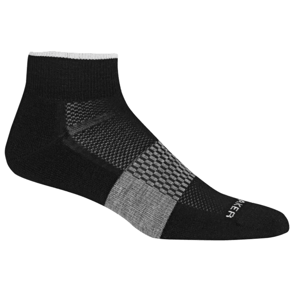 Chaussettes Icebreaker Multisport Light Mini Men Black/Snow/Metro HTHR