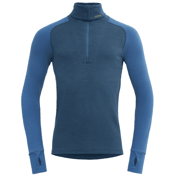 Pull Devold Expedition Merino Silk Zip  Men 422G FLOOD/BLUE