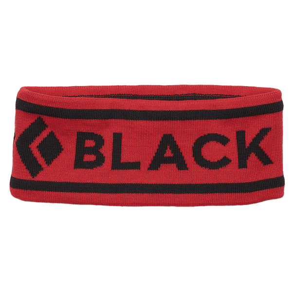 Bandeau Black Diamond BD Headband Coral Red