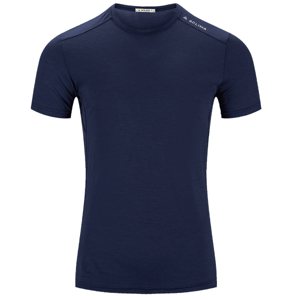 T-shirt a manches courtes Aclima LightWool 140 Trail Tee Men Navy Blazer