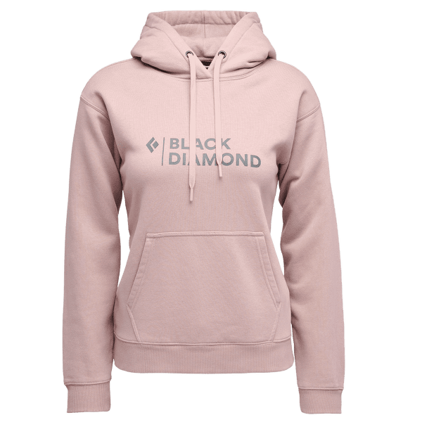 Sweat-shirt Black Diamond Mini Stacked Pullover Hoody Women Pale Mauve