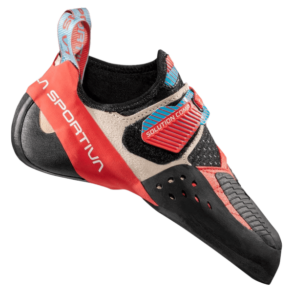 Chaussons d'escalade La Sportiva Solution Comp Women Hibiscus/Malibu Blue
