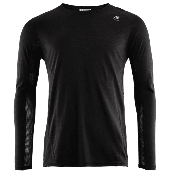 T-shirt a manches longues Aclima LightWool Sports Shirt Men Jet Black