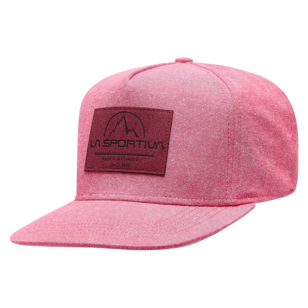 Casquette de baseball La Sportiva Flat Hat Mountain Red/Redwood