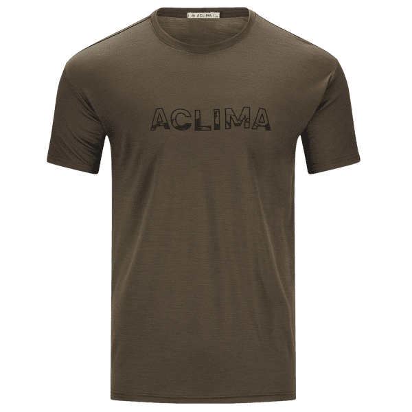 T-shirt a manches courtes Aclima LightWool Tee Logo Men Tarmac