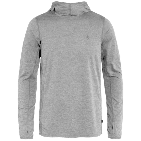 Sweat-shirt Fjällräven Abisko Sun-hoodie Men Shark Grey