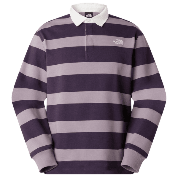 T-shirt a manches longues The North Face Rugby Polo Sweatshirt Unisex JZU TRANSCENDENT GREY/ENDLESS DUSK