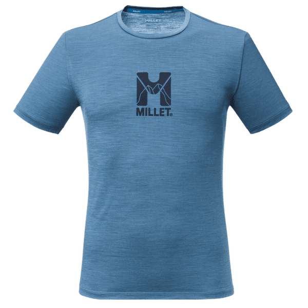 T-shirt a manches courtes Millet UBIC WOOL TS SS Men CORONET BLUE