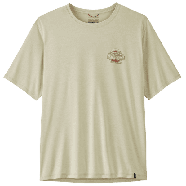 T-shirt a manches courtes Patagonia Cap Cool Daily Shirt - Great Waves Men Dyno White