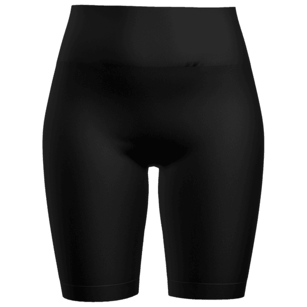 Shorts Icebreaker Merino Blend 260 Seamless Rib 8" High Rise Shorts Women BLACK