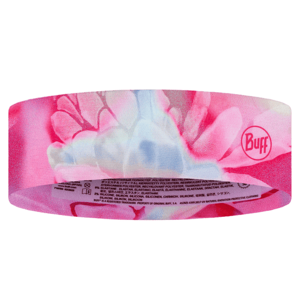 Bandeau Buff Coolnet UV Slim Headband ESMERALD FLUOR FUCHSIA