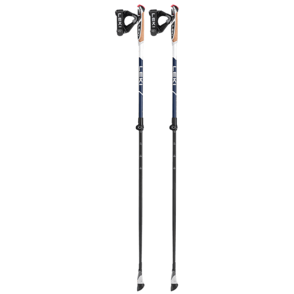Trou Leki Smart Supreme midnightblue dark metallic-darkblue-white