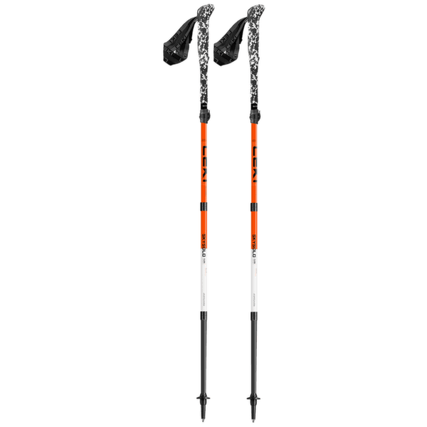 Trou Leki Skysolo FX.One Carbon neonorange-white-black