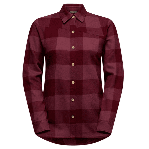 Chemises a manches longues La Sportiva RAMBLER FLANNEL SHIRT WOMEN Redwood_R25R25