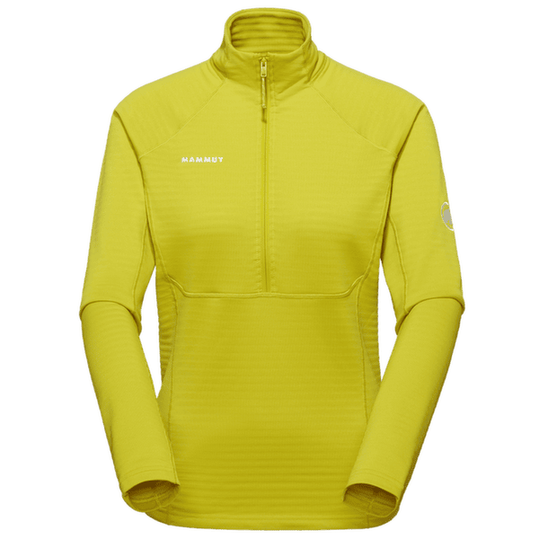 Sweat-shirt Mammut Taiss ML Half Zip Pull Women acacia