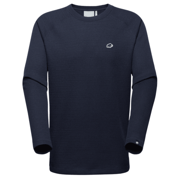 T-shirt a manches longues Mammut Waffle Longsleeve marine 5118