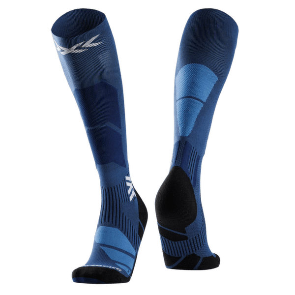 Chaussettes hauteur genou X-Bionic X-SOCKS® SKI PERFORM OTC Marine/Mineral Blue