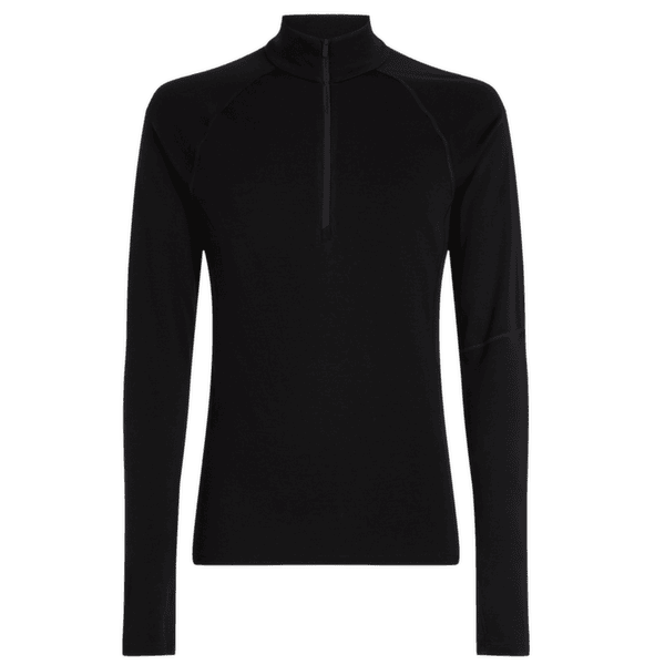 Pull Icebreaker 300 MerinoFine™ Polar LS Half Zip Men Black
