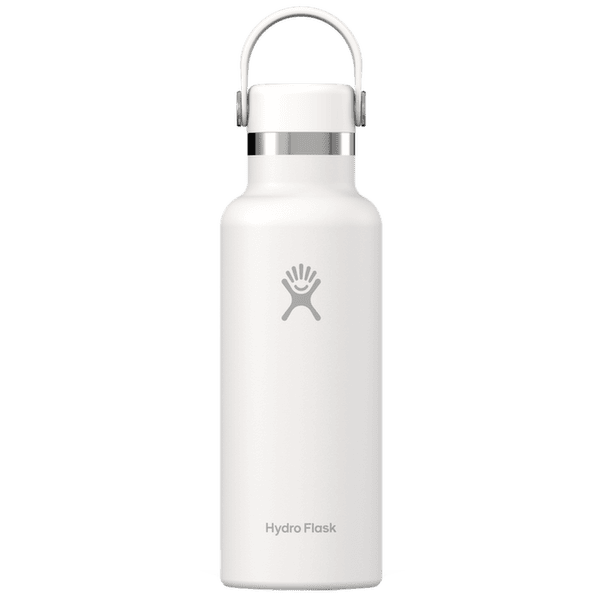 Thermos Hydro Flask 18 OZ STANDARD FLEX CAP 110 White