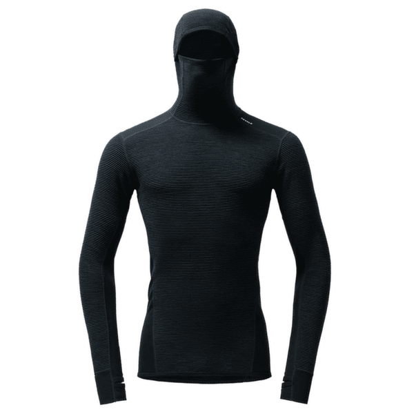 T-shirt a manches longues Devold Reverso Merino Hoodie Man 284A INK