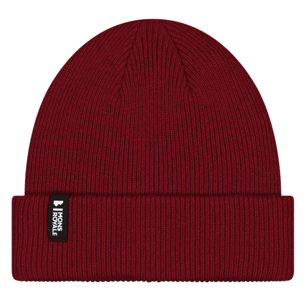 Casquettes Mons Royale Chunky Logger Beanie Cherry