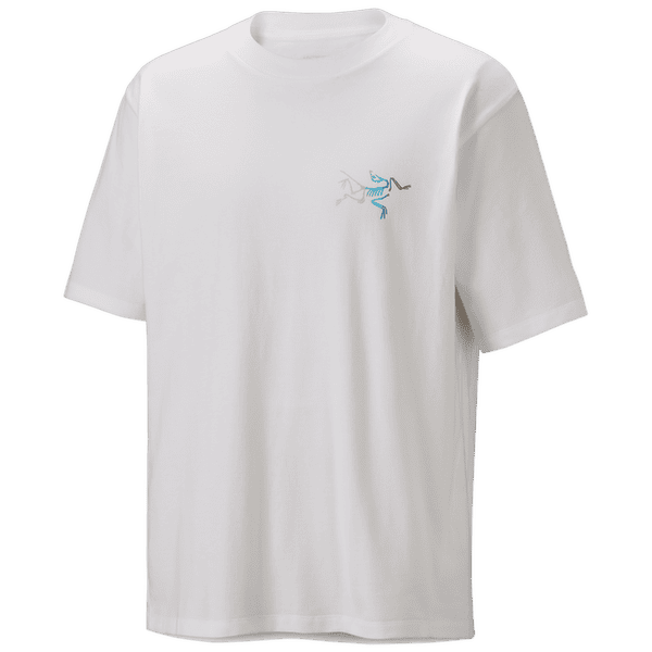 T-shirt a manches courtes Arcteryx Kragg Cotton Logo SS Men White Light