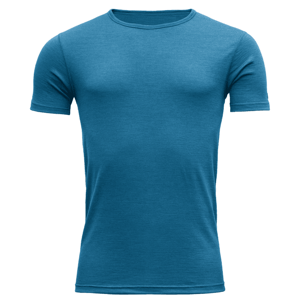 T-shirt a manches courtes Devold Breeze Shirt Men (180-210) Blue Melange