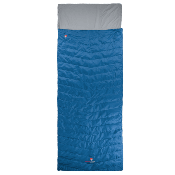 Sac de couchage Grüezi bag Biopod Wolle Almhütte True Blue