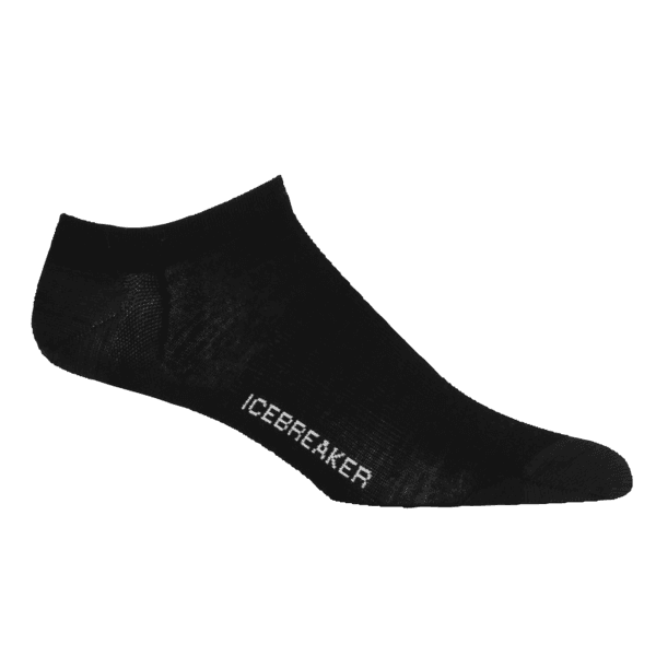 Chaussettes Icebreaker Lifestyle Fine Gauge No Show Black/Snow