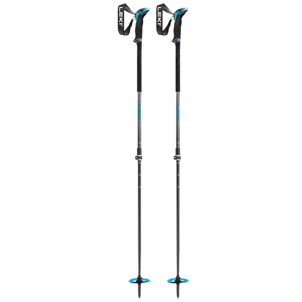 Trou Leki Guide Lite 2 silvergray-petrol-black
