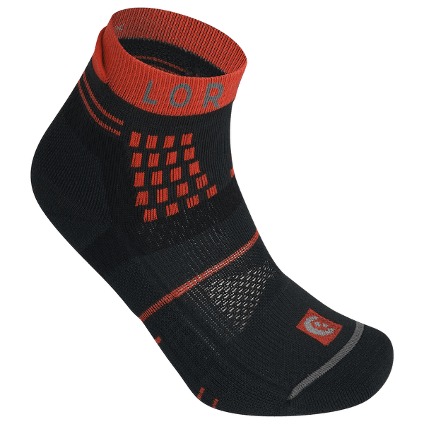 Chaussettes Lorpen T3 TRAIL RUNNING PADDED ECO Men 2738 ANTHRACITE/ORANGE