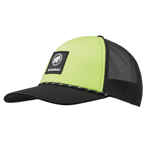Casquette de baseball Mammut Crag Cap Logo 00780 black-neo lime