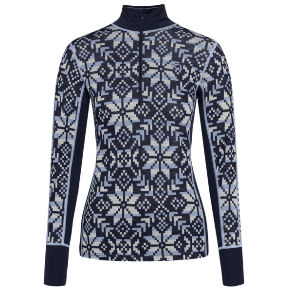 T-shirt a manches longues Kari Traa Else H/Z DARK NAVY BLUE