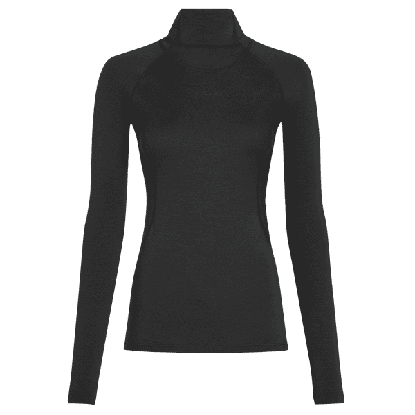 Sweat-shirt Icebreaker 300 MerinoFine™ Polar LS Roll Neck Women Black