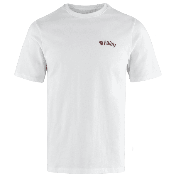 T-shirt a manches courtes Fjällräven Hoja T-Shirt Men White