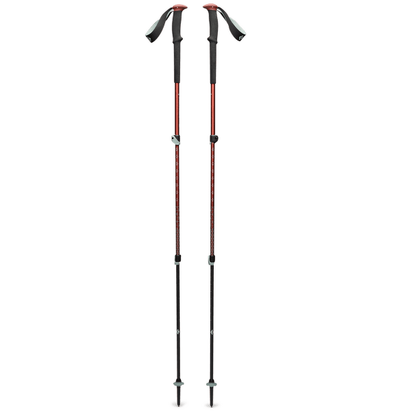 Trou Black Diamond TRAIL TREKKING POLES Iron Red