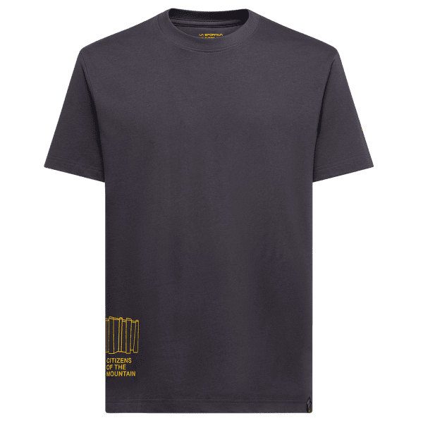 T-shirt a manches courtes La Sportiva CITIZEN OF THE MOUNTAIN Men Onyx/Yellow