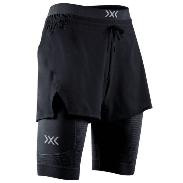 Shorts X-Bionic X-BIONIC® EFFEKTOR 2IN1 SHORTS WOMEN X BLACK/X BLACK