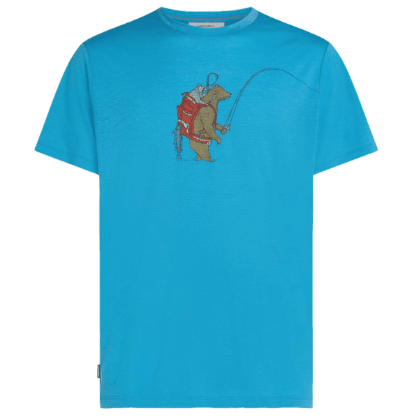 T-shirt a manches courtes Icebreaker Merino 150 Tech Lite SS Tee Bear Catch Men ARCTIC