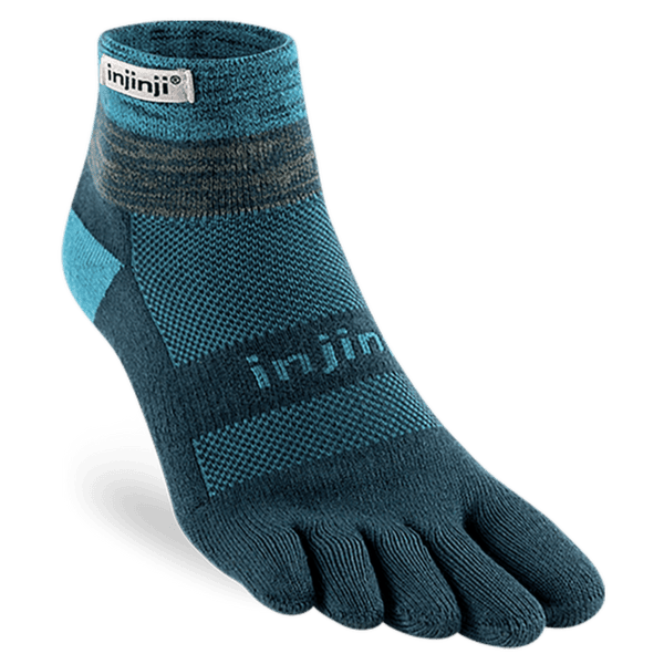 Chaussettes Injinji Trail Midweight Mini Crew Xtralife MIDNIGHT