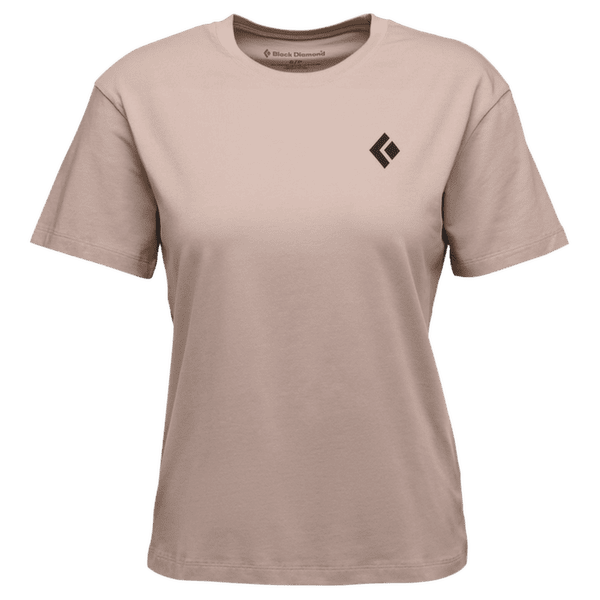 T-shirt a manches courtes Black Diamond Equipment For Alpnst SS Tee Women Pale Mauve