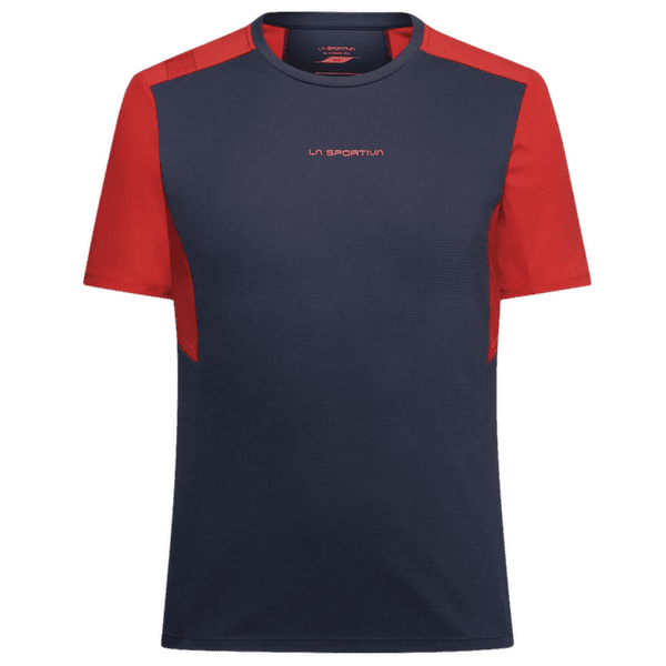T-shirt a manches courtes La Sportiva RIDGE T-SHIRT Men Night Sky/Mountain Red
