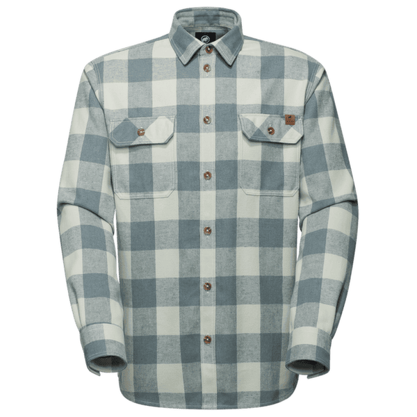 Chemises a manches longues Mammut Tamaro Longsleeve Shirt Men 1303 silver sage-strata